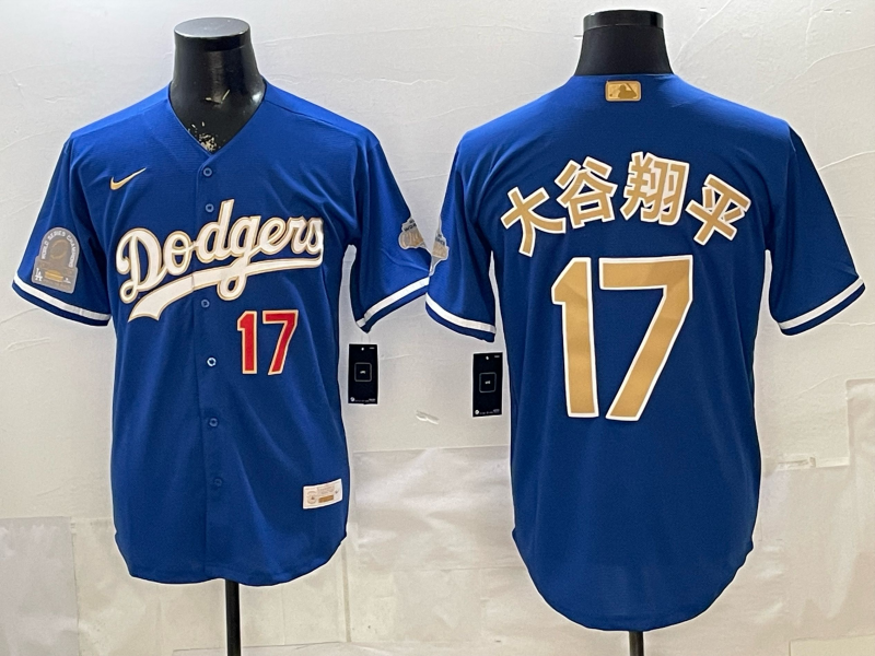 Men Los Angeles Dodgers #17 Ohtani blue Game 2026 Nike MLB Jersey 4010001